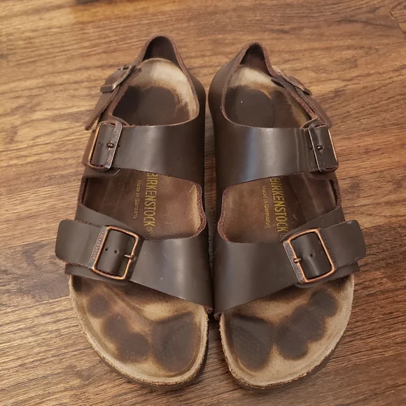 Birkenstock | Shoes | Mens Milano Birkenstock Leather Sandal  display picture 1